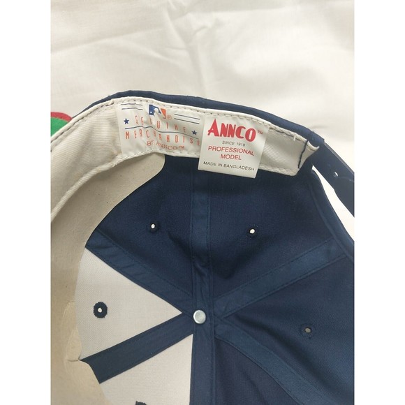 Vintage Cleveland Indians Hat Snapback Ball Cap Baseball MLB 90s Youth Size - Picture 8 of 11